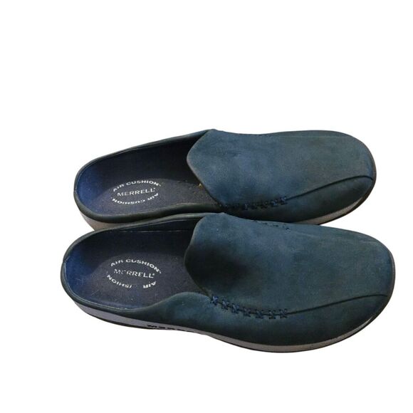 Merrell Primo Seam Mock Loafer Blue Suede Size 8 Gorp Core Outdoors Walking - Picture 2 of 8